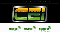 Desktop Screenshot of contractorselectricalinc.com